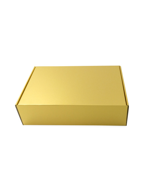 Metalloitu kultainen laatikko A4-koko