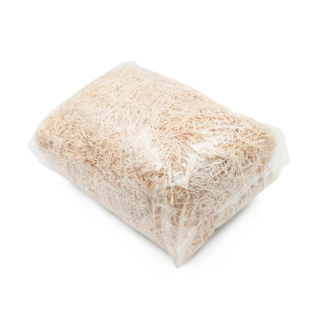 Luonnon puulastut / silputtu puuvilla, 1 kg