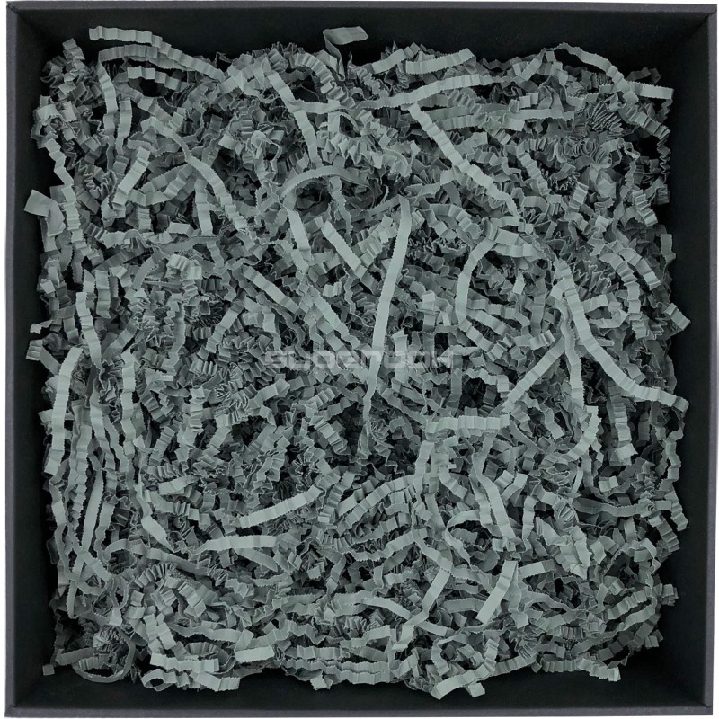 Rigid Grey Shredded Paper - 4 mm, 1 kg