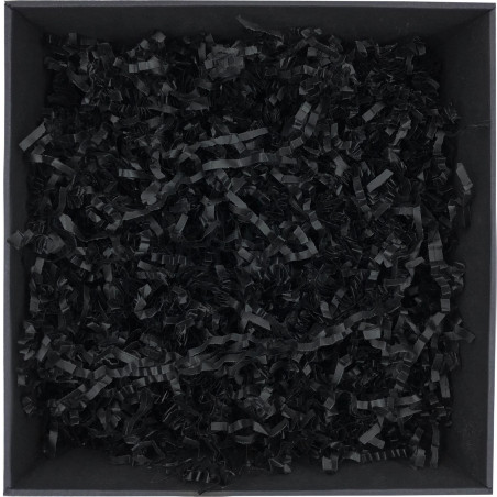 Rigid Black Shredded Paper - 4 mm, 1 kg