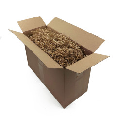 Rigid Kraft Shredded Paper - 2 mm, 1 kg