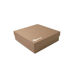 Brown folded box