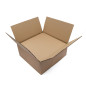 Large Brown Square Gift Box of Height 10 cm