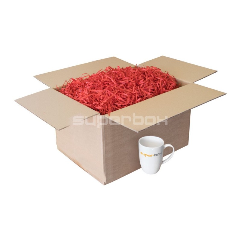 Red Shredded Paper, 1 kg