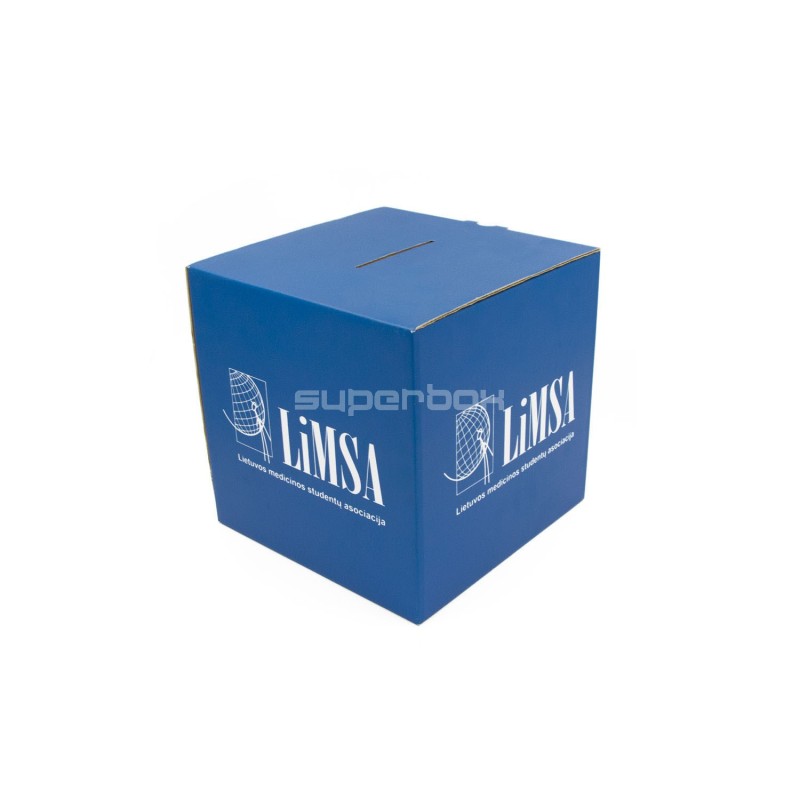 Corrugated Ballot Box of Height 25 cm