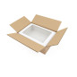 Brown A4 Size Gift Box with Window