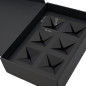 Black A4 Size Gift Box with a Space for Logo