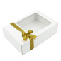 White A4 Size Gift Box with a Space for Logo