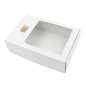 White A4 Size Gift Box with a Space for Logo