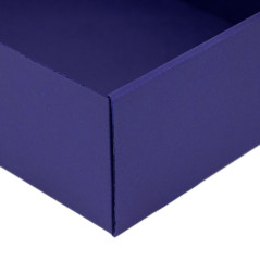 Blue A4 Size Premium Gift Box with Window