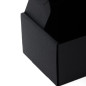 Small Black Corrugated Cardboard Gif Box