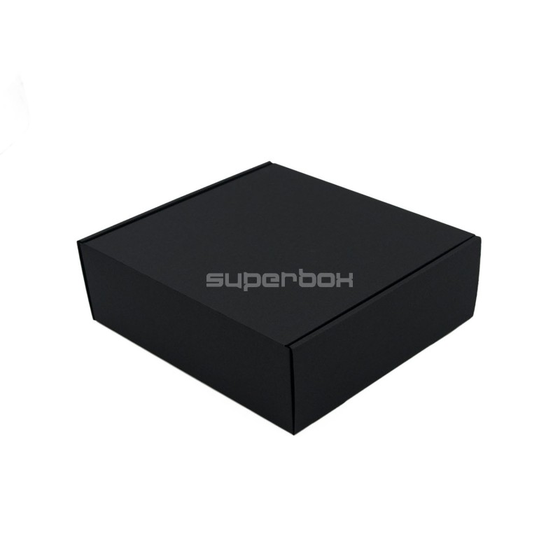 Black Square Box, Height of 9 cm