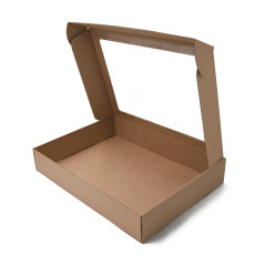 Quick Closing Box with Window for Packing Items