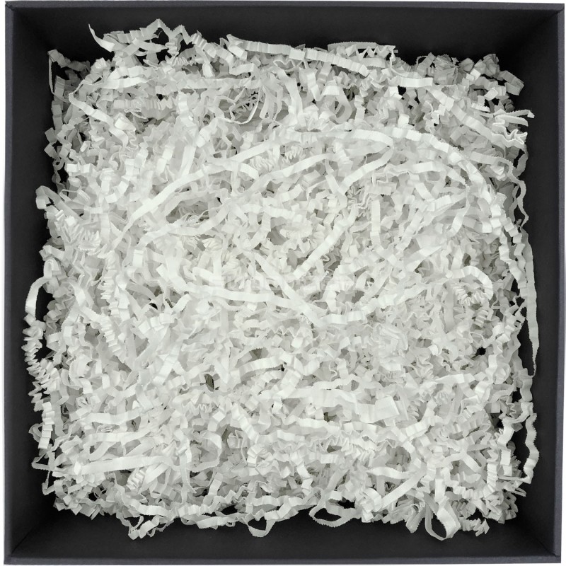 Rigid White Shredded Paper - 4 mm, 30 kg