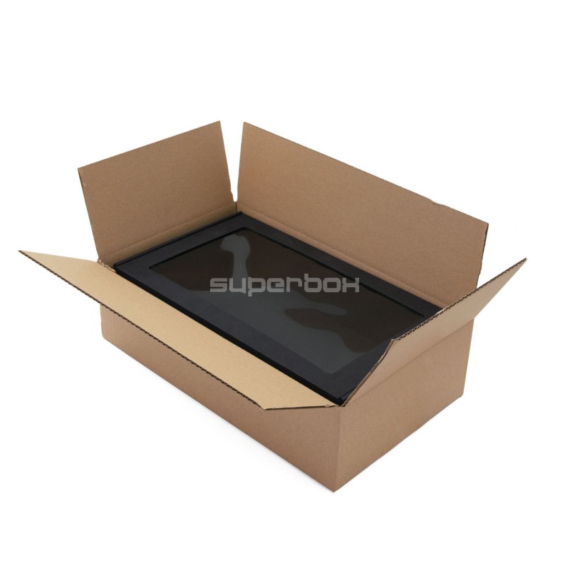 Extended Black Gift Box with Clear Window