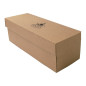 Flip Lid Horizontal Brown Gift Box