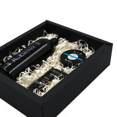 Black Luxury Gift Box with Window