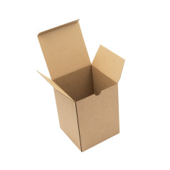 Brown Oblong Shipping Box for Cosmetics