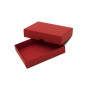 Small Red Cardboard Box with a Lid for Wallet