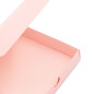 Light Pink Square Box with Recessed Cardboard Lid