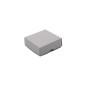 Grey Two Piece Small Square Cardboard Gift Box