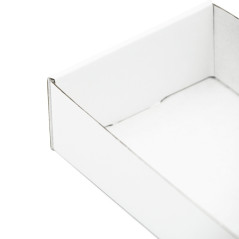 White Tray for Packing Gift Sets Length of 26.5 mm