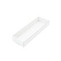 White Long Tray for Packing Gifts, 26.5 cm Long