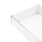 White Narrow Tray for Gift Sets, 23 cm Long