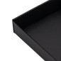 Black Wide Tray for Gift Sets, 23 cm Long