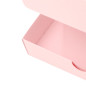 Elongated Gift Box from Peach Color Decorative Cardboard