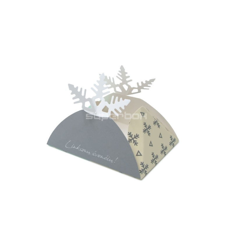 Christmas Card-Envelope with Snowflake Christmas Card-Envelope with Snowflake