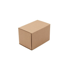 Brown Small Deep Box for Gifts or Parcels