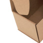 Small Brown Deep Box for Gifts or Parcels