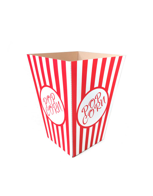 Jättimäinen popcorn-laatikko