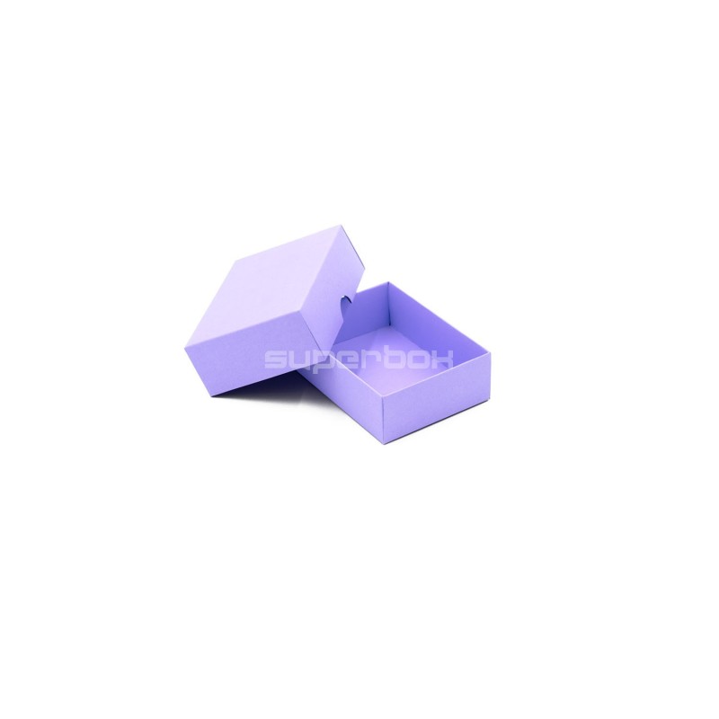 Lilac Color 2-PC Small Rectangle Gift Box from Cardboard