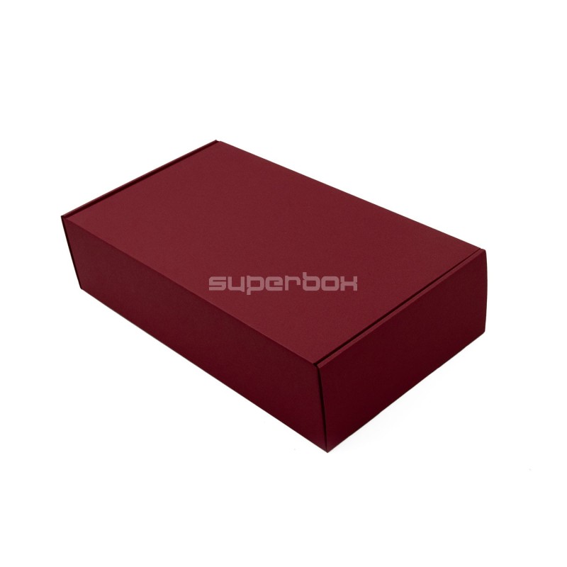 Extended Cherry Red Gift Box for Bottle