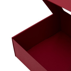 Cherryred Gift Box with Clear Window