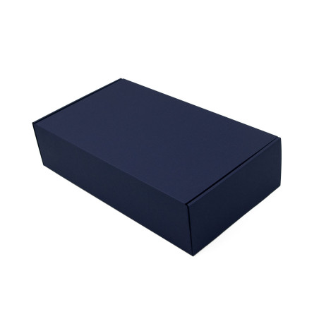 Extended Navy Blue Gift Box for Bottle