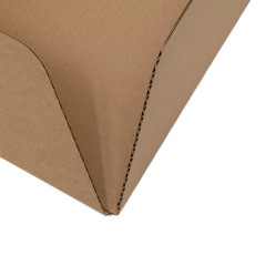 Very Large Brown Corrugated Envelope of Height 1.5 cm