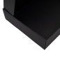 Black Sturdy Box  For Packing Blankets or Bedding