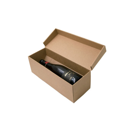 Brown V Style Insert for Bottle Packaging