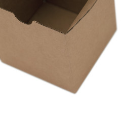 Brown Box - Cube for Packing Souvenirs