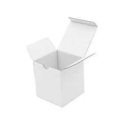 White Box - Cube for Packing Souvenirs