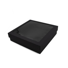 Large Black Square Box