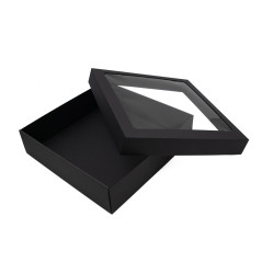 Large Black Square Box