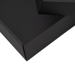 Large Black Square Box