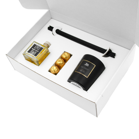 Valkoinen aaltopahvisisäosa L-koko