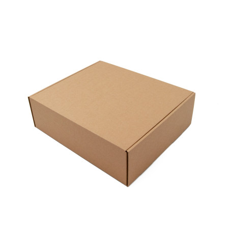 Brown Shipping Box, 9 cm High