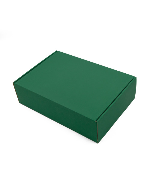 Vihreä A4-kokoinen Premium-lahjapaketti tuotteiden pakkaamiseen