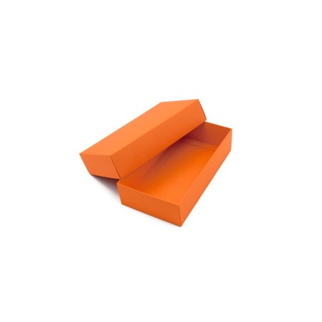 Orange Two Piece Cardboard Gift Box